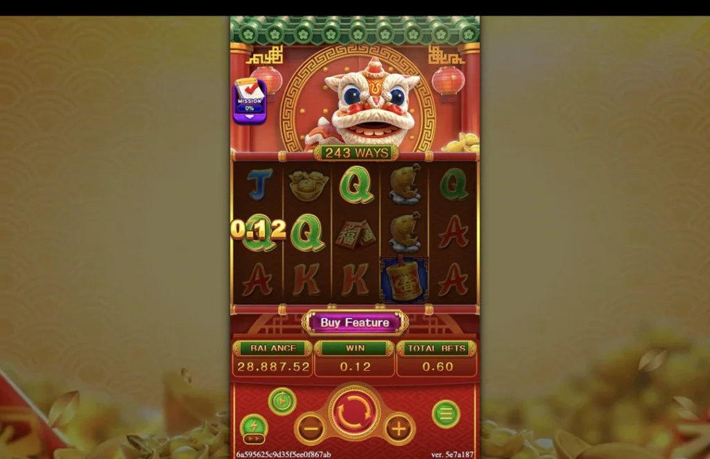 Ảnh giao diện chính game CHINESE NEW YEAR (slot CG) chơi tại LC79