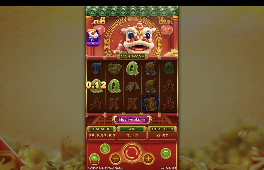 Ảnh giao diện chính game CHINESE NEW YEAR (slot CG) chơi tại LC79