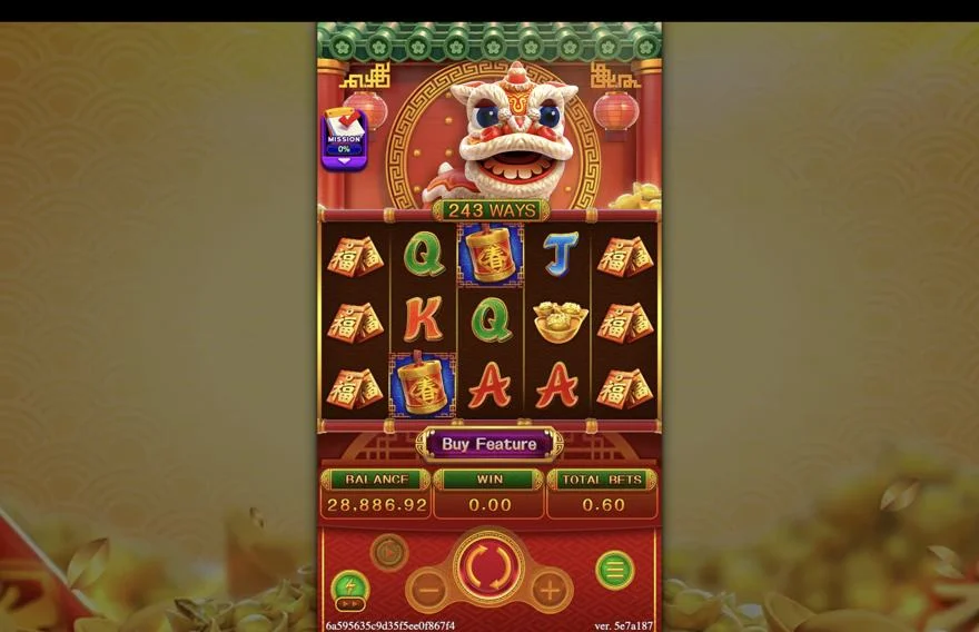 Ảnh màn hình gameplay game CHINESE NEW YEAR (slot CG) chơi tại LC79
