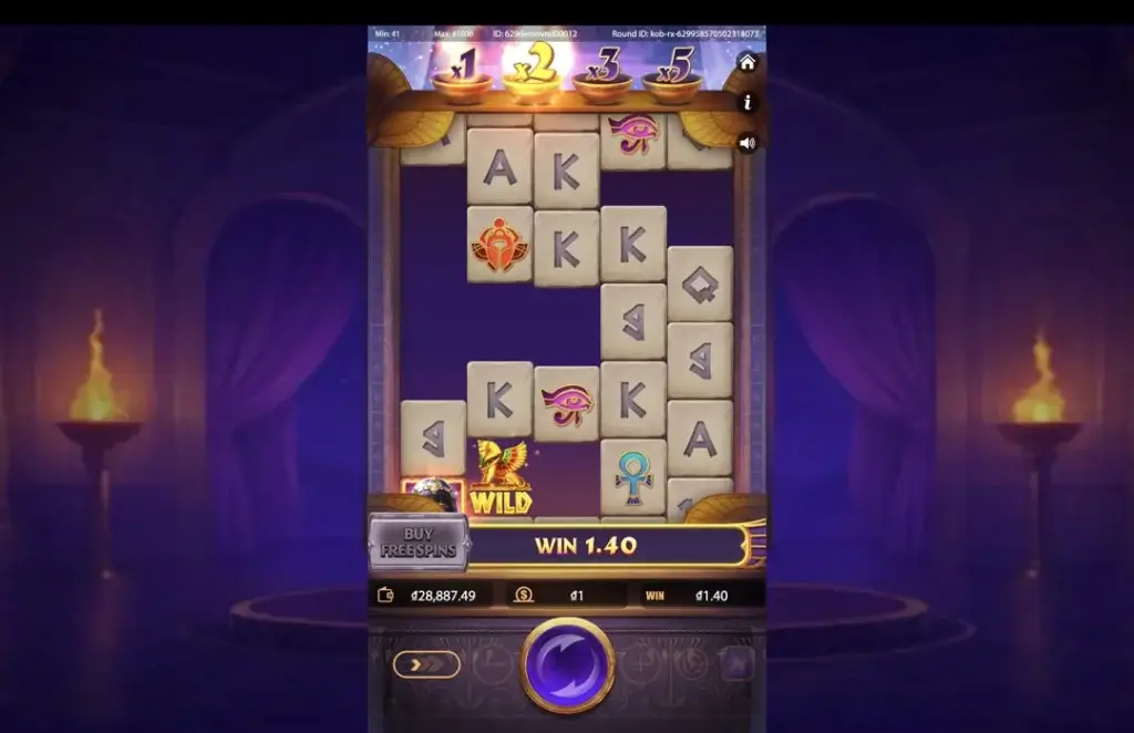 Ảnh giao diện chính game Cleopatra’s Fortune Ways (Kingmidas #KM-SLOT-025) (slot) chơi tại LC79