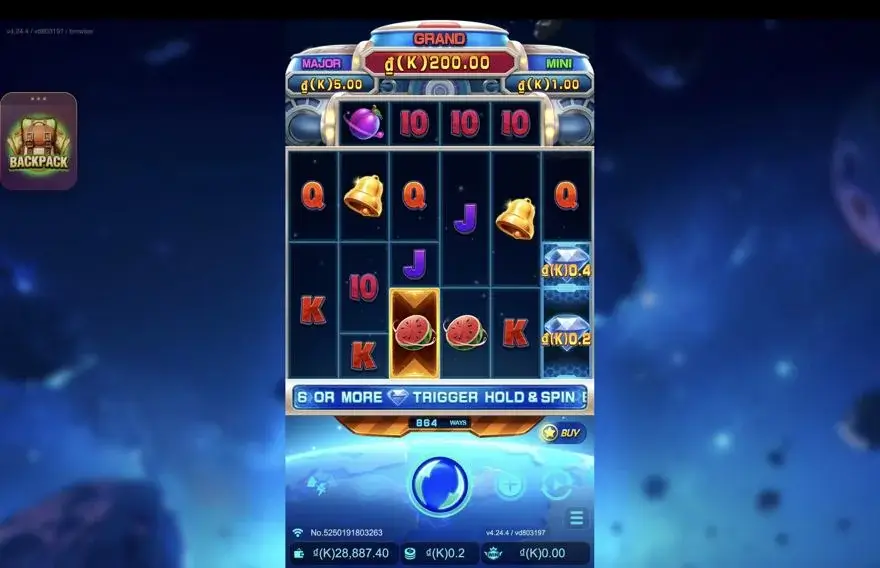 Ảnh bảng biểu tượng & tính năng game Fruity Bonanza (slot JDB) chơi tại LC79