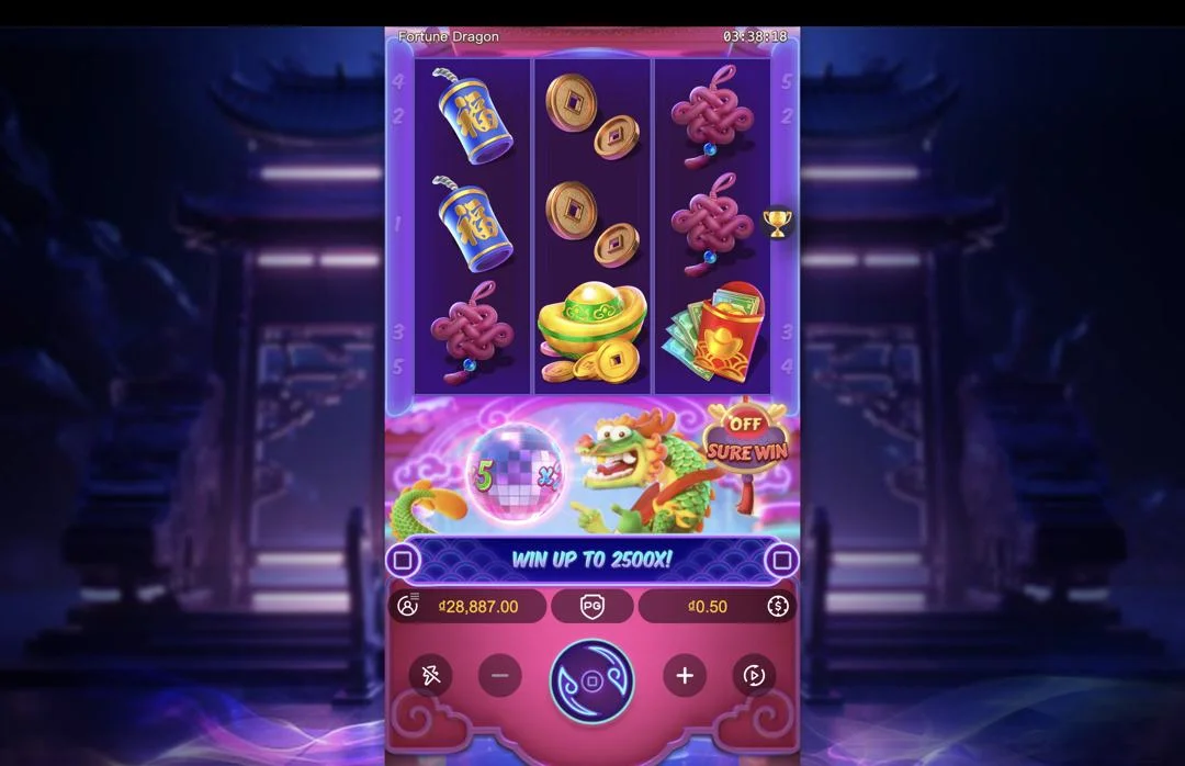Ảnh giao diện chính game mẹo chơi fortune dragon lc79 (slot) chơi tại LC79