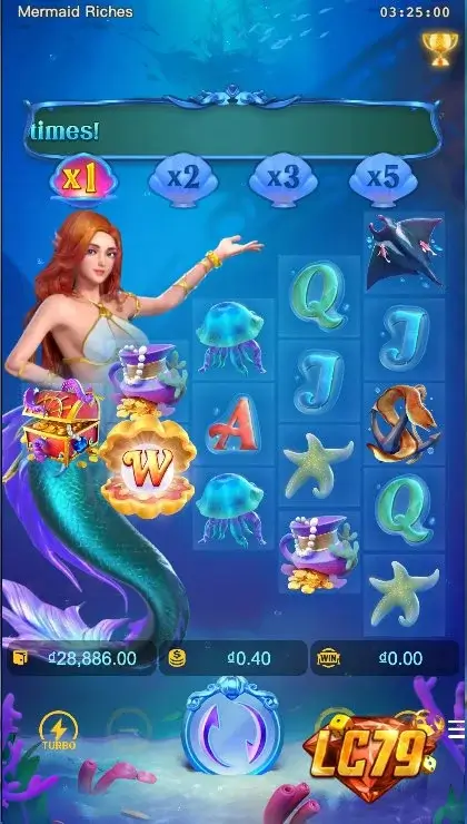 Mermaid Riches — ảnh giao diện
