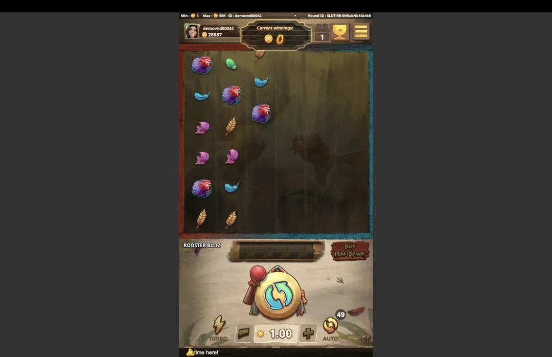 Ảnh giao diện chính game Rooster Blitz (Kingmidas #) (slot) chơi tại LC79