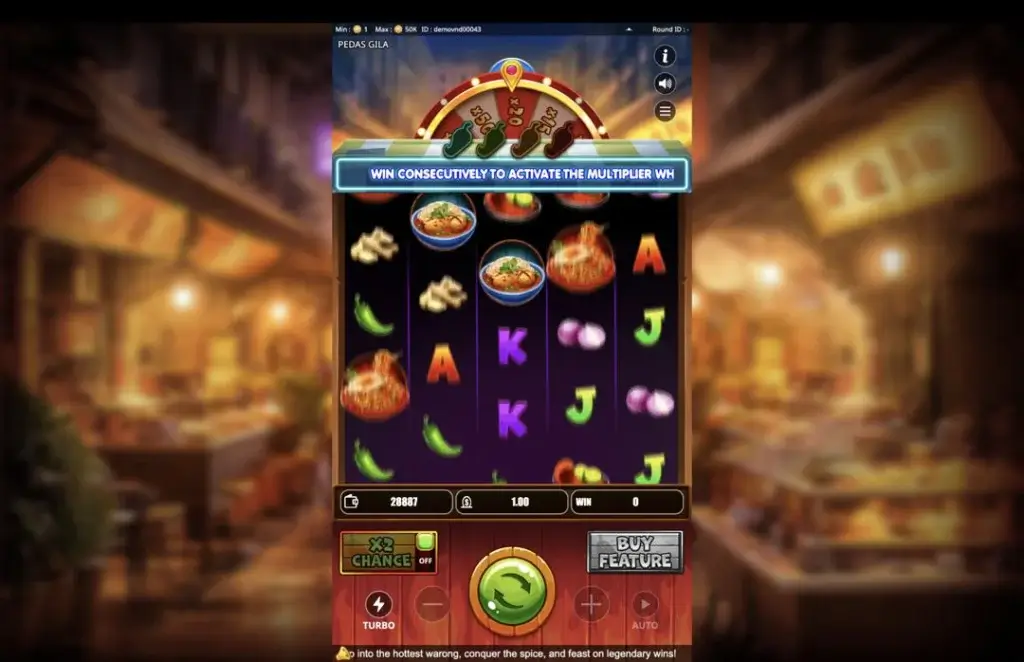 Ảnh giao diện chính game Spicy Gila (Kingmidas #KM-SLOT-061) (slot) chơi tại LC79