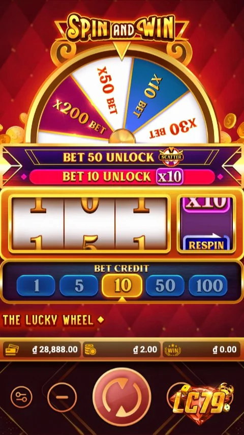Spin and Win — ảnh gameplay