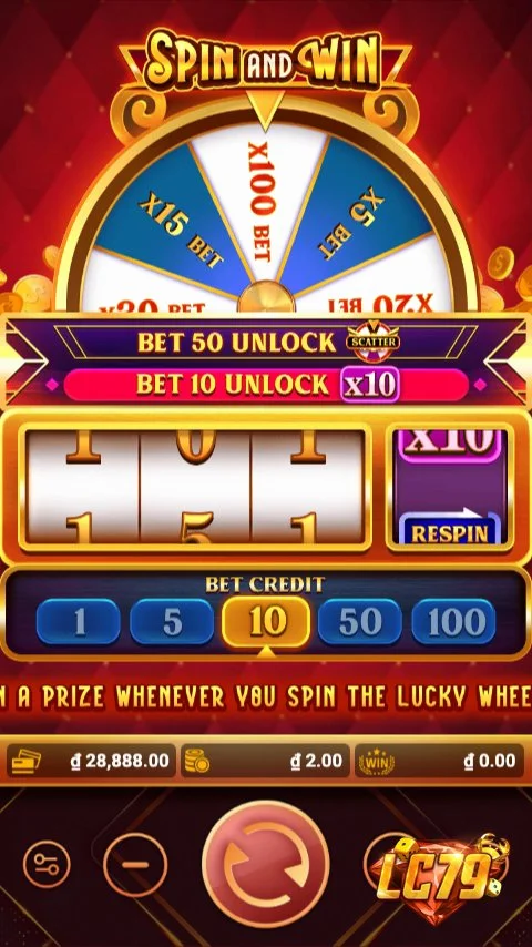 Spin and Win — ảnh màn hình