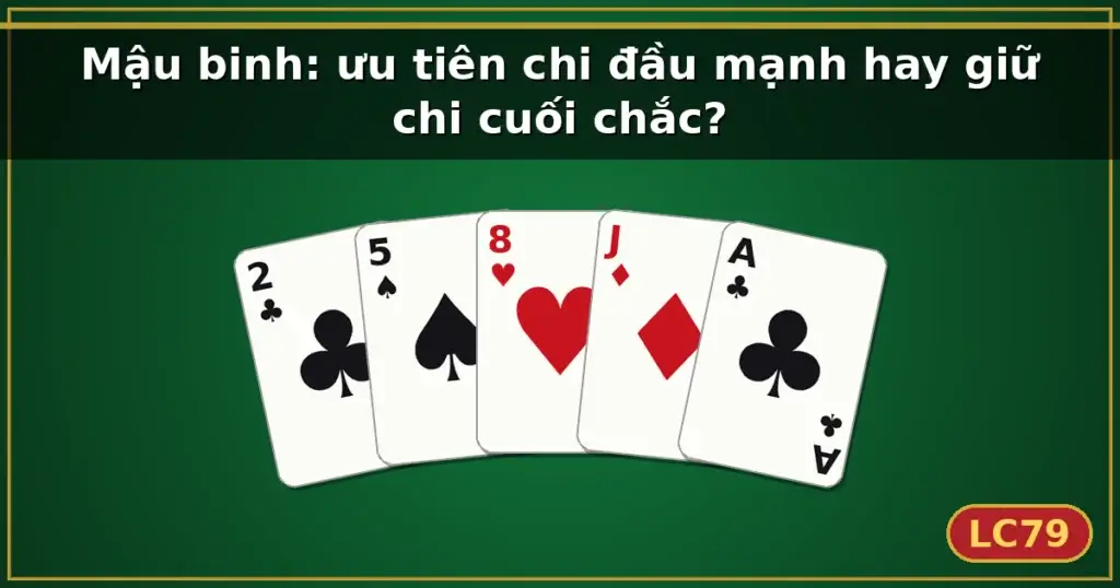 Mậu binh: ưu tiên chi đầu mạnh hay giữ chi cuối chắc? — LC79