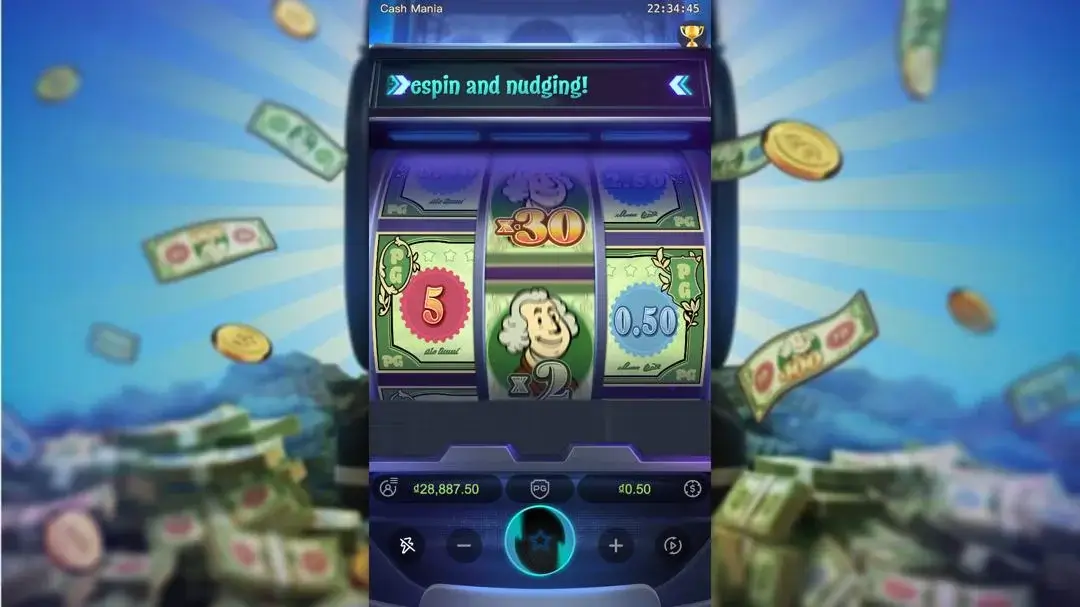 Ảnh giao diện chính game Cash Mania (slot PG) chơi tại LC79