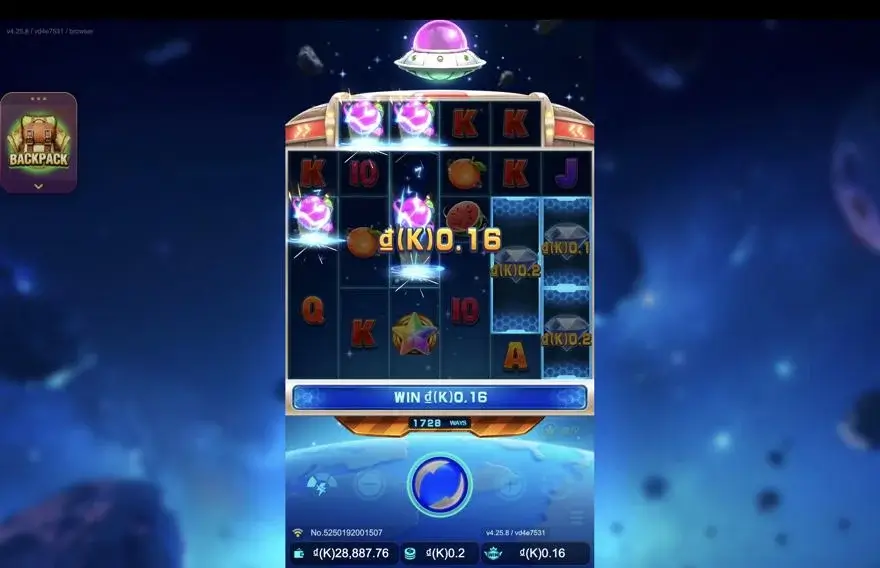 Ảnh màn hình gameplay game Fruity Bonanza Combo (slot JDB) chơi tại LC79