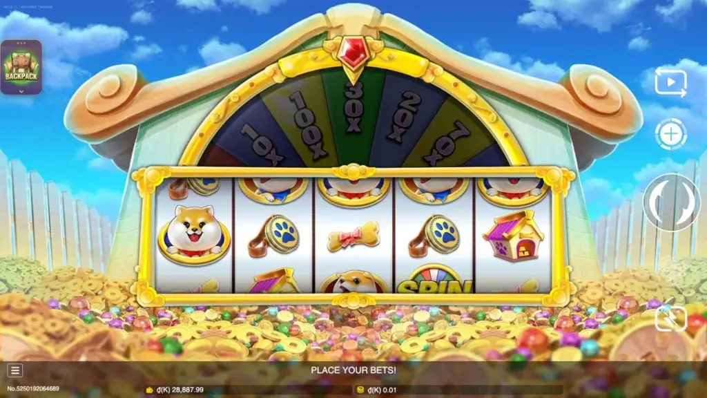 Ảnh giao diện chính game Go Lai Fu (slot JDB) chơi tại LC79