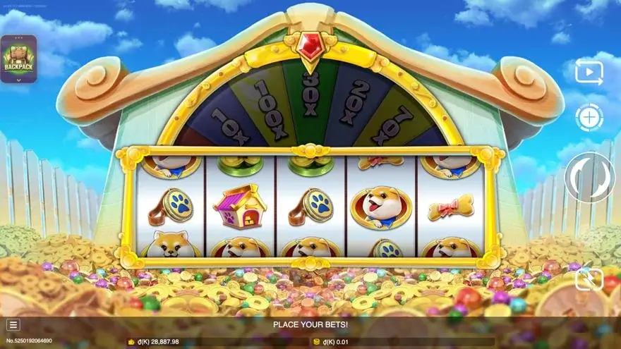 Ảnh màn hình gameplay game Go Lai Fu (slot JDB) chơi tại LC79