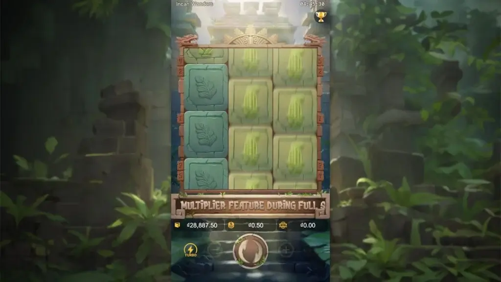 Ảnh giao diện chính game Incan Wonders (slot PG) chơi tại LC79