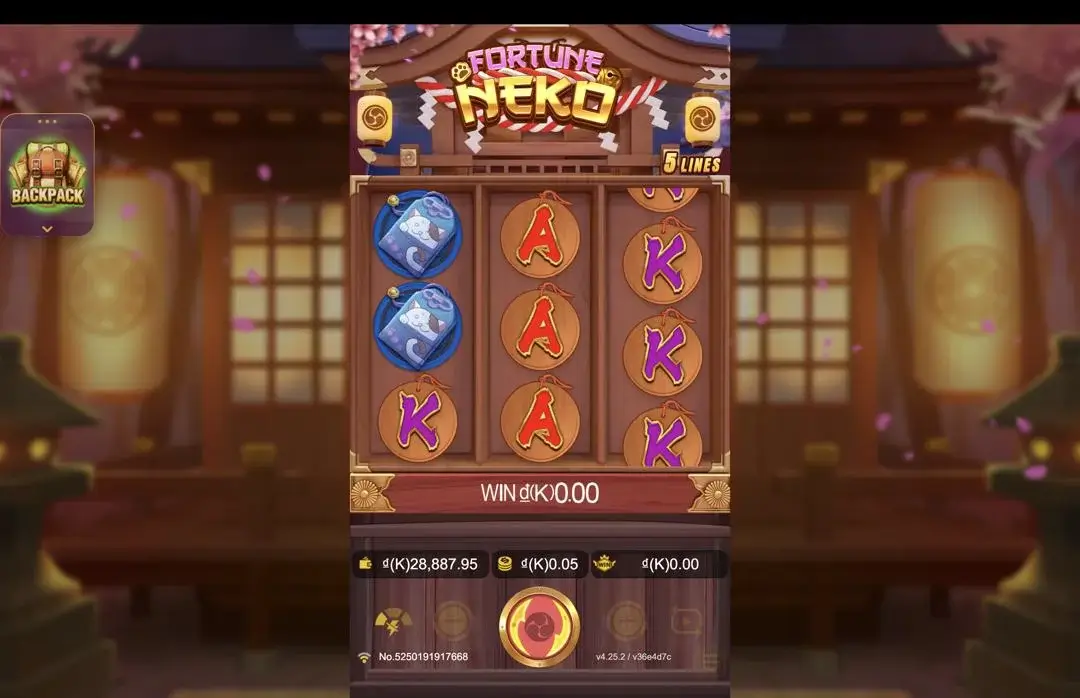 Ảnh giao diện chính game mẹo chơi fortuneneko lc79 (slot) chơi tại LC79
