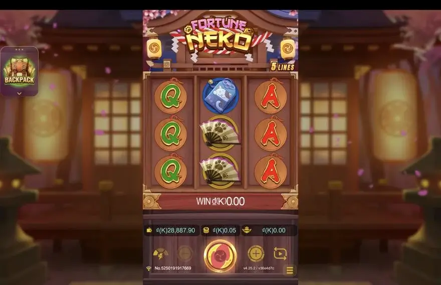 Ảnh màn hình gameplay game mẹo chơi fortuneneko lc79 (slot) chơi tại LC79