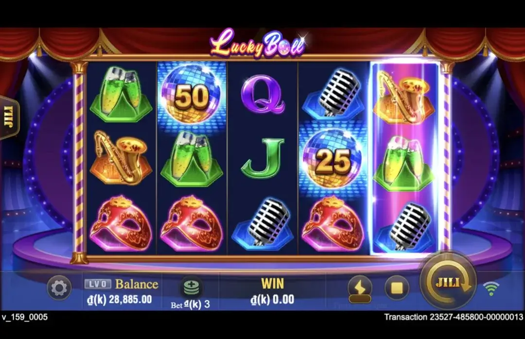 Ảnh giao diện chính game mẹo chơi lucky ball lc79 (slot) chơi tại LC79