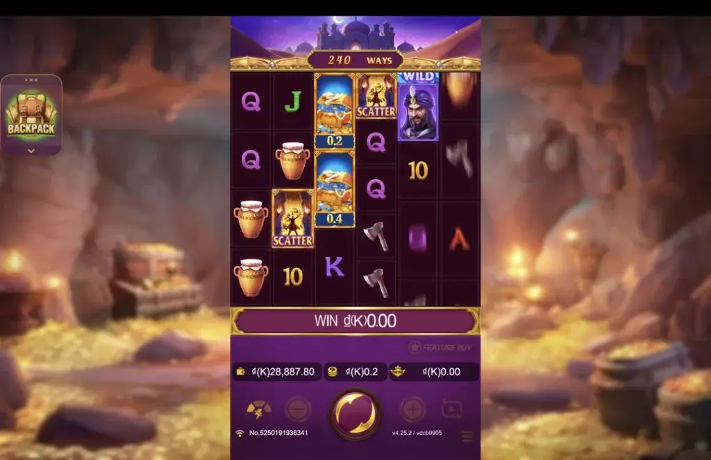 Ảnh giao diện chính game mẹo chơi open sesame mega lc79 (slot) chơi tại LC79