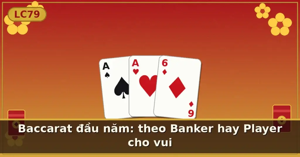 Baccarat đầu năm: theo Banker hay Player cho vui — LC79