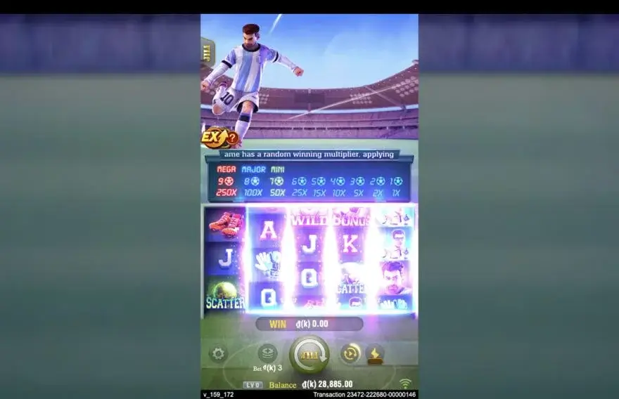 Ảnh bảng biểu tượng & tính năng game World Cup (slot JILI) chơi tại LC79