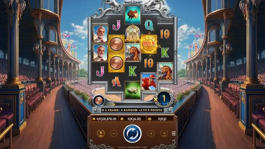 Ảnh bảng biểu tượng & tính năng game Derby King (slot JDB) chơi tại LC79
