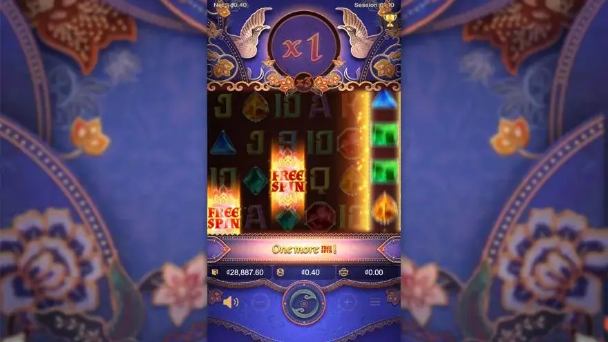Ảnh màn hình gameplay game Garuda Gems (slot PG) chơi tại LC79