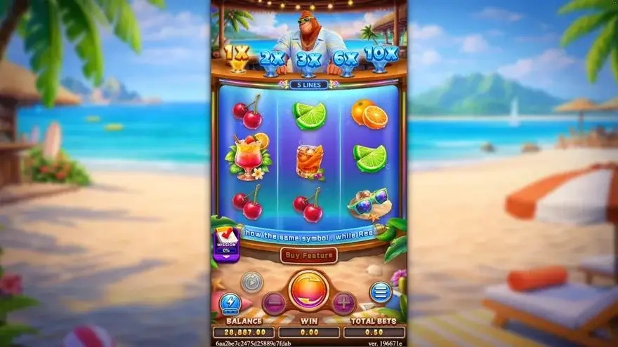 Ảnh màn hình gameplay game KONG ISLAND (slot FC) chơi tại LC79