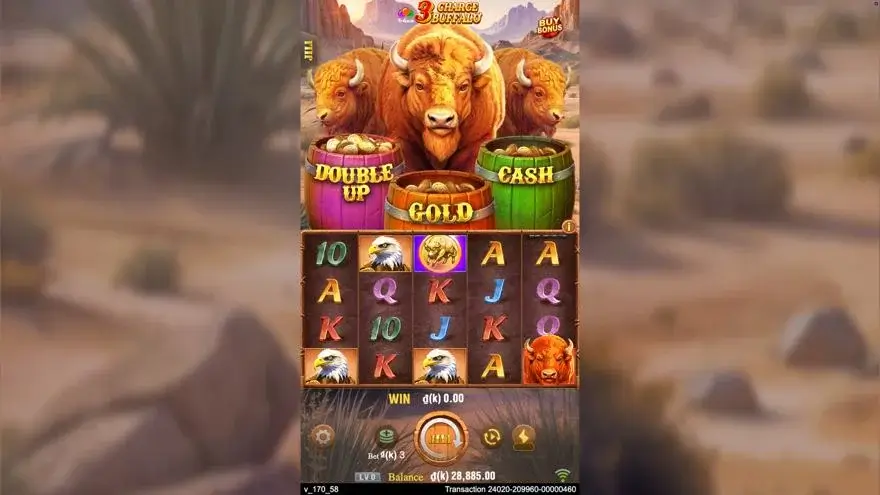 Ảnh bảng biểu tượng & tính năng game mẹo chơi 3 charge buffalo lc79 (slot) chơi tại LC79