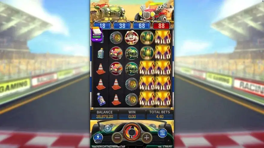 Ảnh màn hình gameplay game mẹo chơi animal racing lc79 (slot) chơi tại LC79