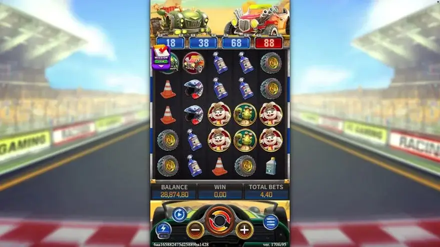 Ảnh bảng biểu tượng & tính năng game mẹo chơi animal racing lc79 (slot) chơi tại LC79