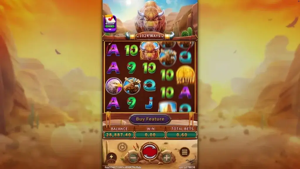 Ảnh giao diện chính game mẹo chơi crazy buffalo lc79 (slot) chơi tại LC79