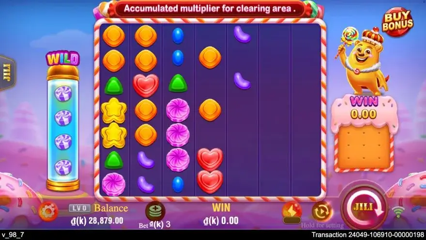 Ảnh bảng biểu tượng & tính năng game mẹo chơi sweet land lc79 (slot) chơi tại LC79