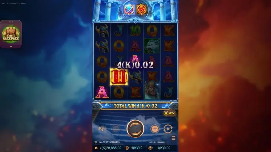 Ảnh bảng biểu tượng & tính năng game Ragnarok : Thor VS Loki (slot JDB) chơi tại LC79