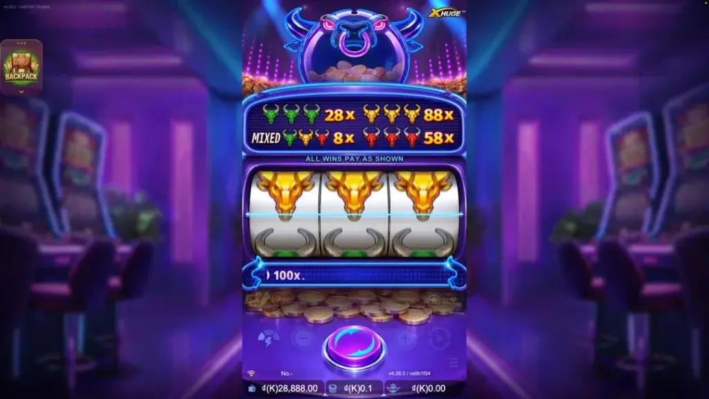 Ảnh giao diện chính game Super Niubi Fortune X-Huge (slot JDB) chơi tại LC79