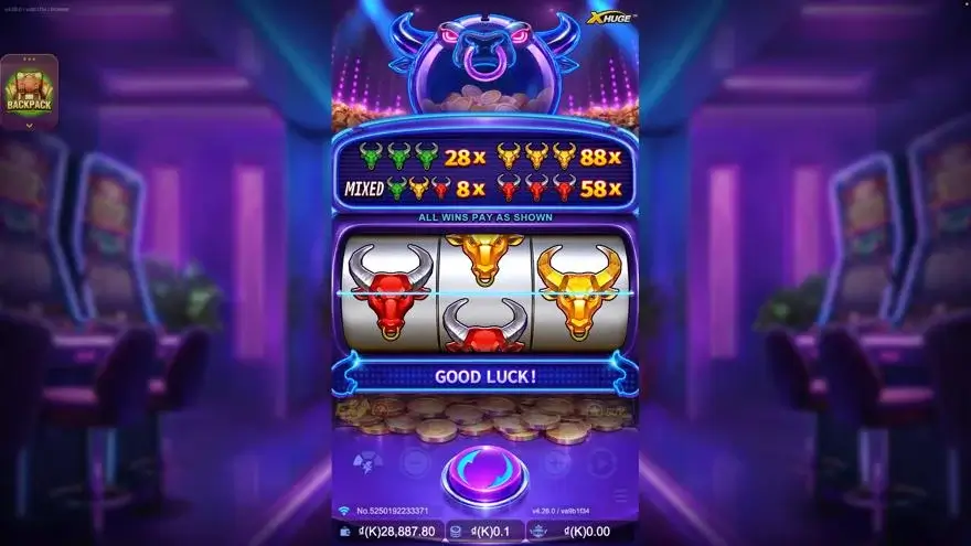 Ảnh màn hình gameplay game Super Niubi Fortune X-Huge (slot JDB) chơi tại LC79