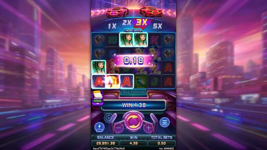 Ảnh màn hình gameplay game GOLDEN IDOL (slot FC) chơi tại LC79