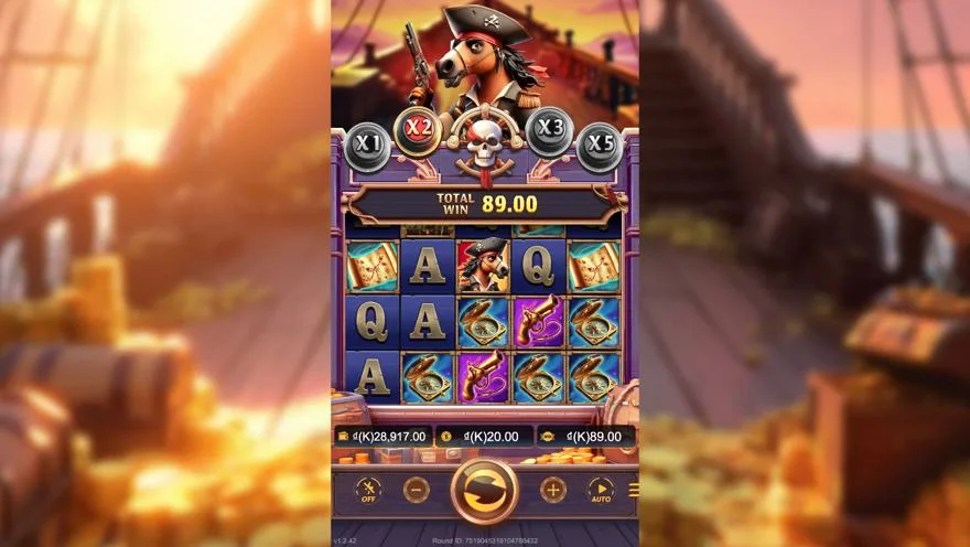 Ảnh bảng biểu tượng & tính năng game Horse of Bounty (slot JDB) chơi tại LC79