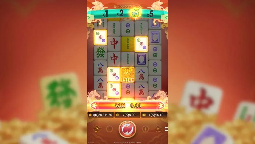 Ảnh bảng biểu tượng & tính năng game Mahjong Wins (slot JDB) chơi tại LC79