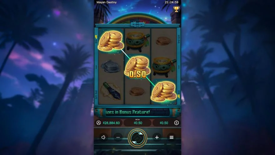 Ảnh màn hình gameplay game Mayan Destiny (slot PG) chơi tại LC79